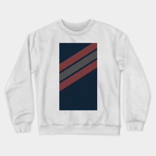 Three Color Tapes Crewneck Sweatshirt